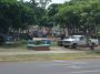 Nic - 006 * Protestors camped out in Managua